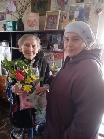 Поздравление тружеников тыла Поназыревского района