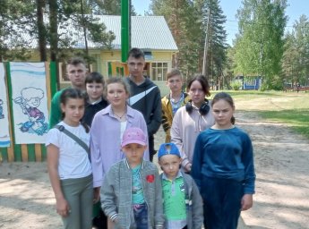 Заезд в загородный лагерь "Красный яр"