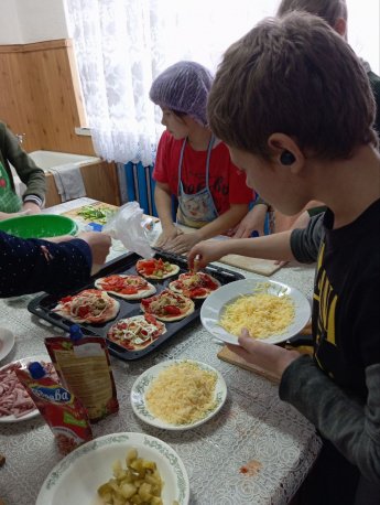 Приготовление пиццы