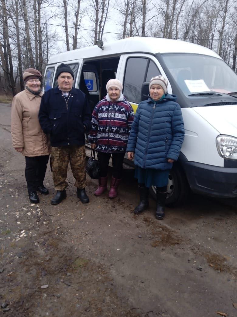 Доставка граждан старшего поколения в медицинские учреждения