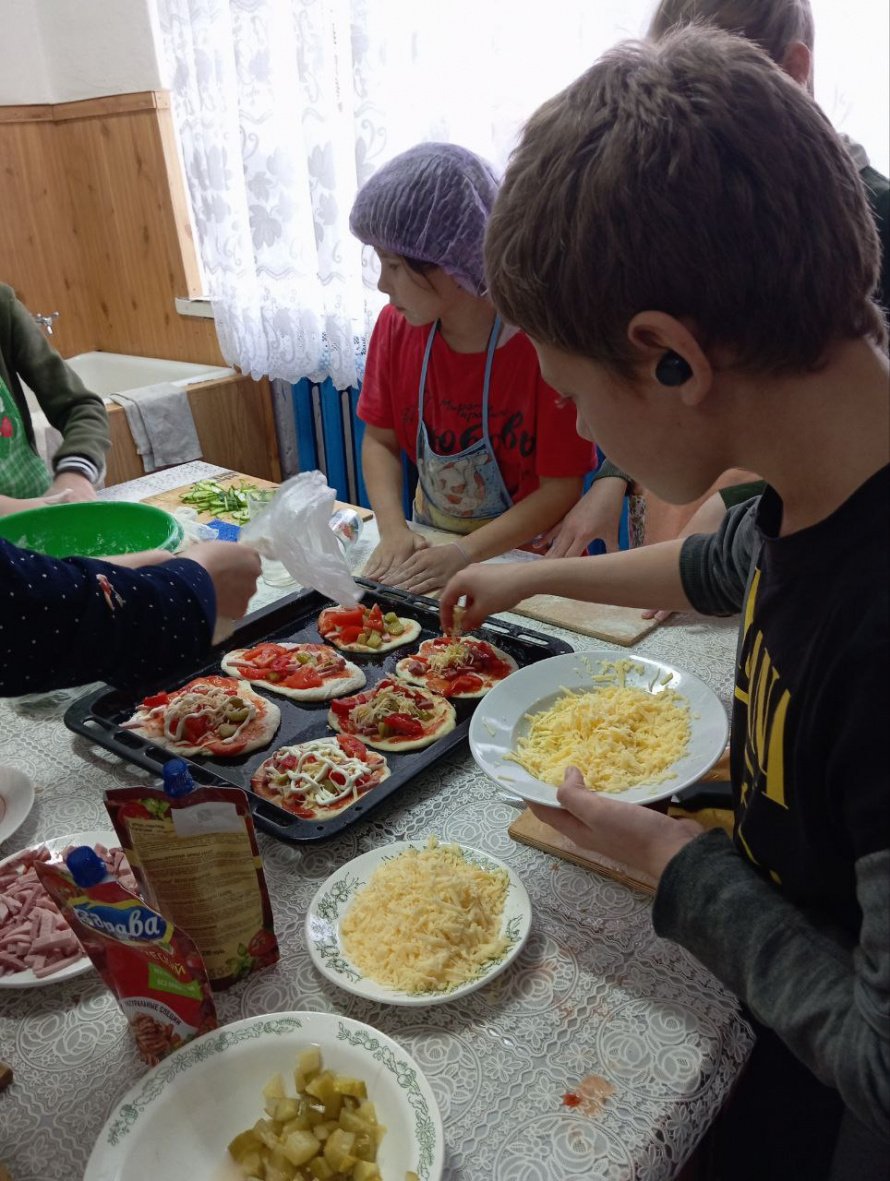 Приготовление пиццы