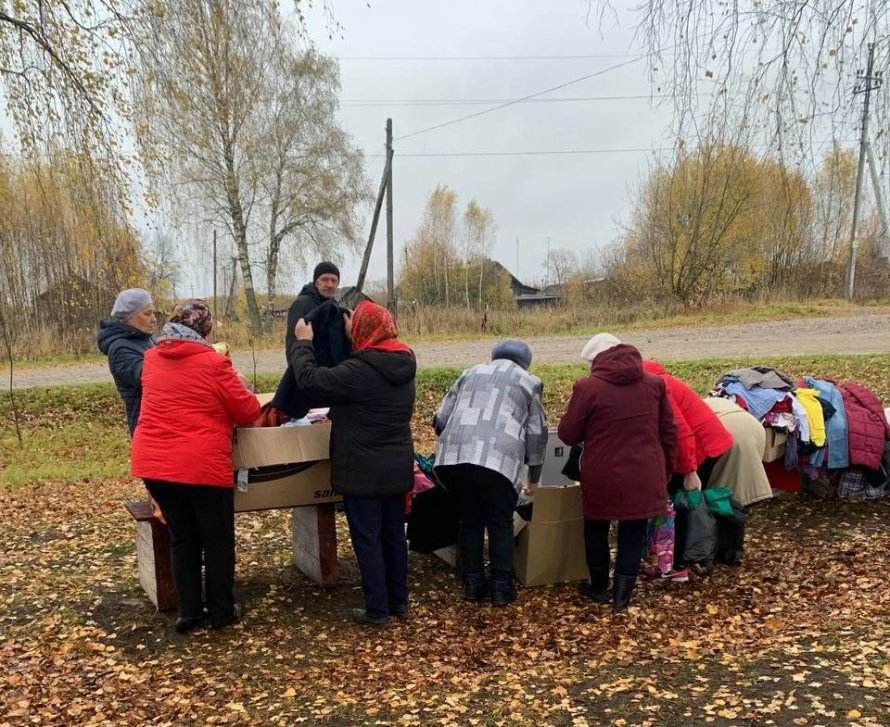 Мобильная бригада ОГБУ «Поназыревский КЦСОН» побывала в поселке Полдневица