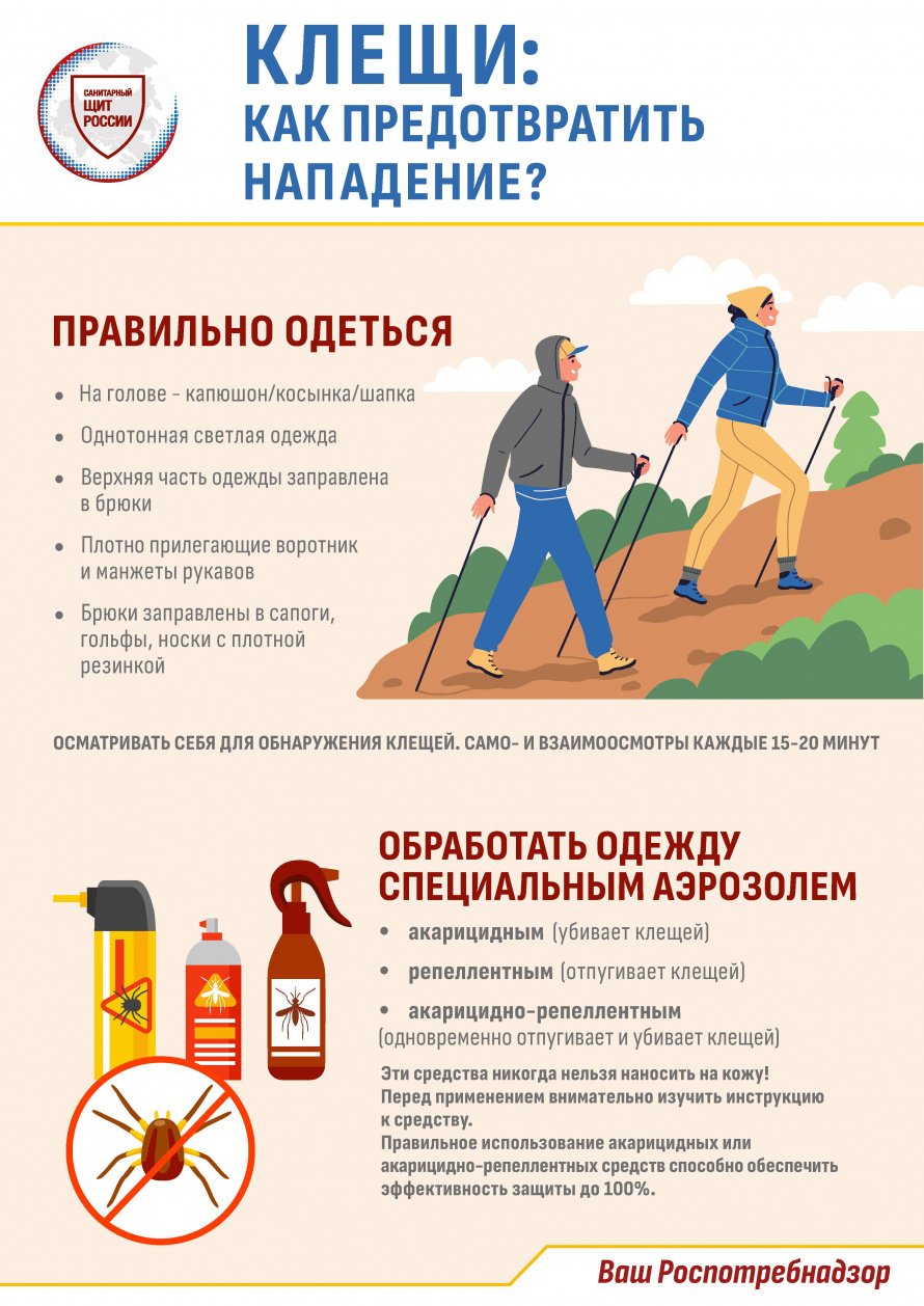 ОСТОРОЖНО: клещи!