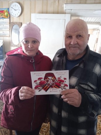 Поздравление ветеранов на дому