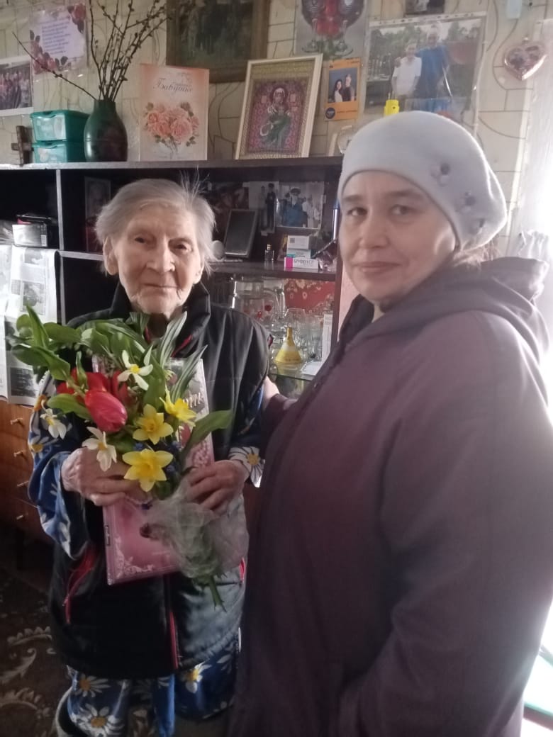 Поздравление тружеников тыла Поназыревского района