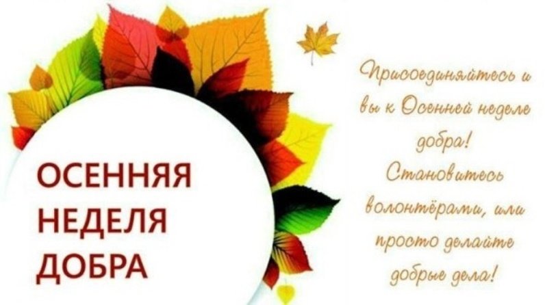 Благотворительная акция "Неделя добра"