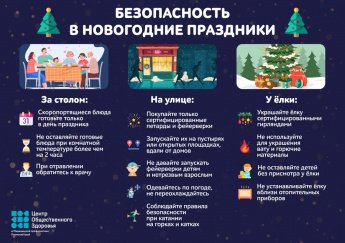 Безопасность в новогодние праздники